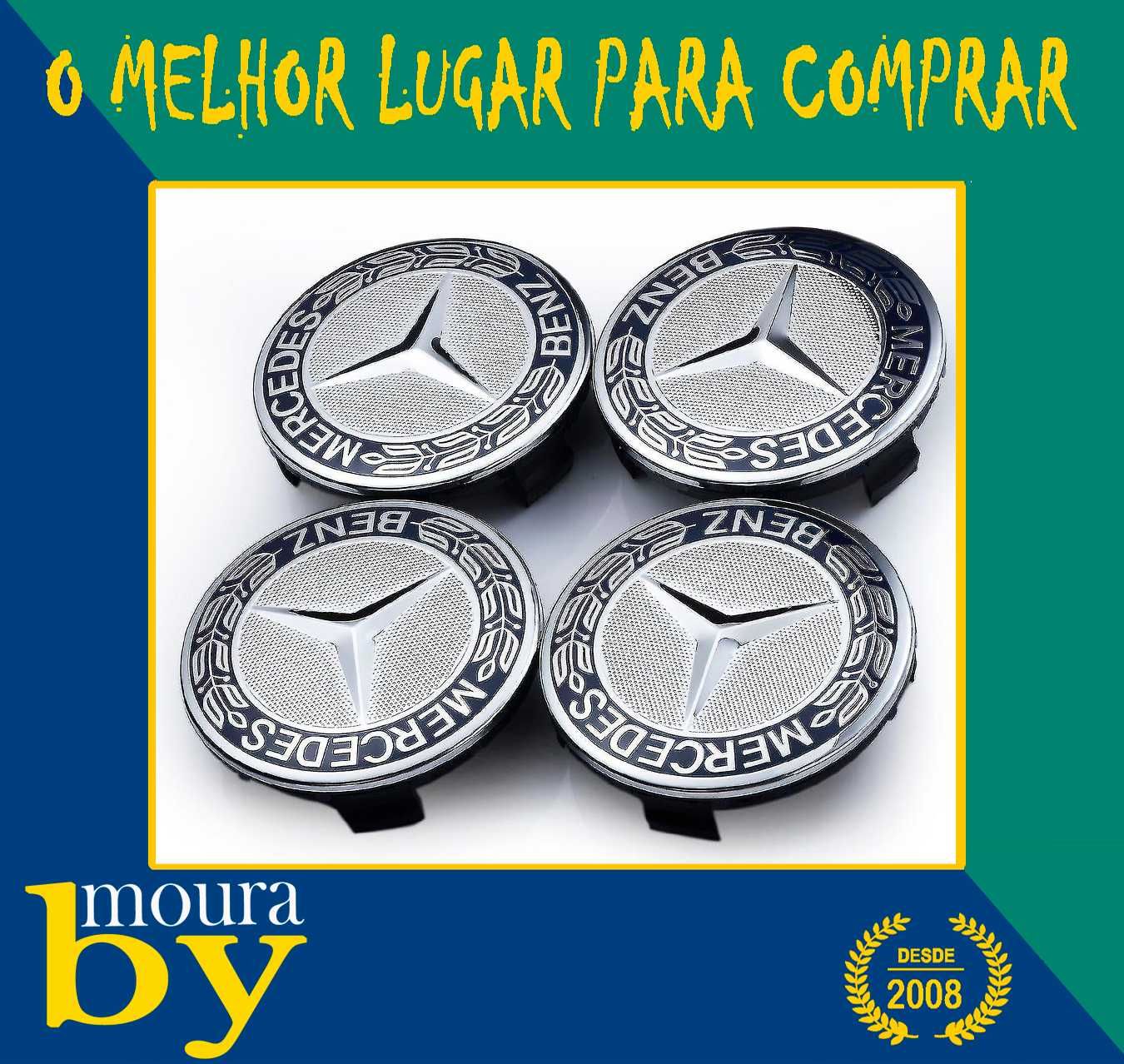 4 Centros de Roda Mercedes ML300 CLK200 LK450 GL450 S400