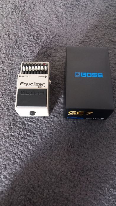 BAIXA DE PREÇO! Pedal boss ge7 equalizer