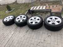 Диски с резиной в сборе BMW 19 5x120 9J оригинал X5 132 стиль
