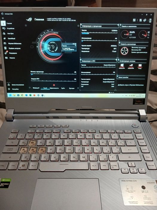 Продам Игровой ноутбук  Asus Rog strix G15