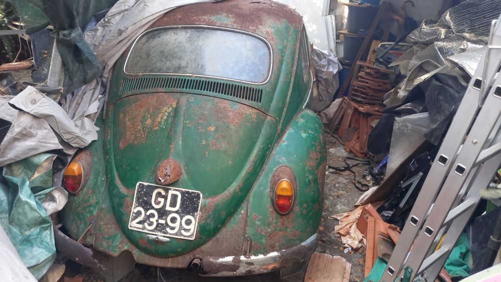 Vw Carocha para Restauro 1956 6v com Documentos
