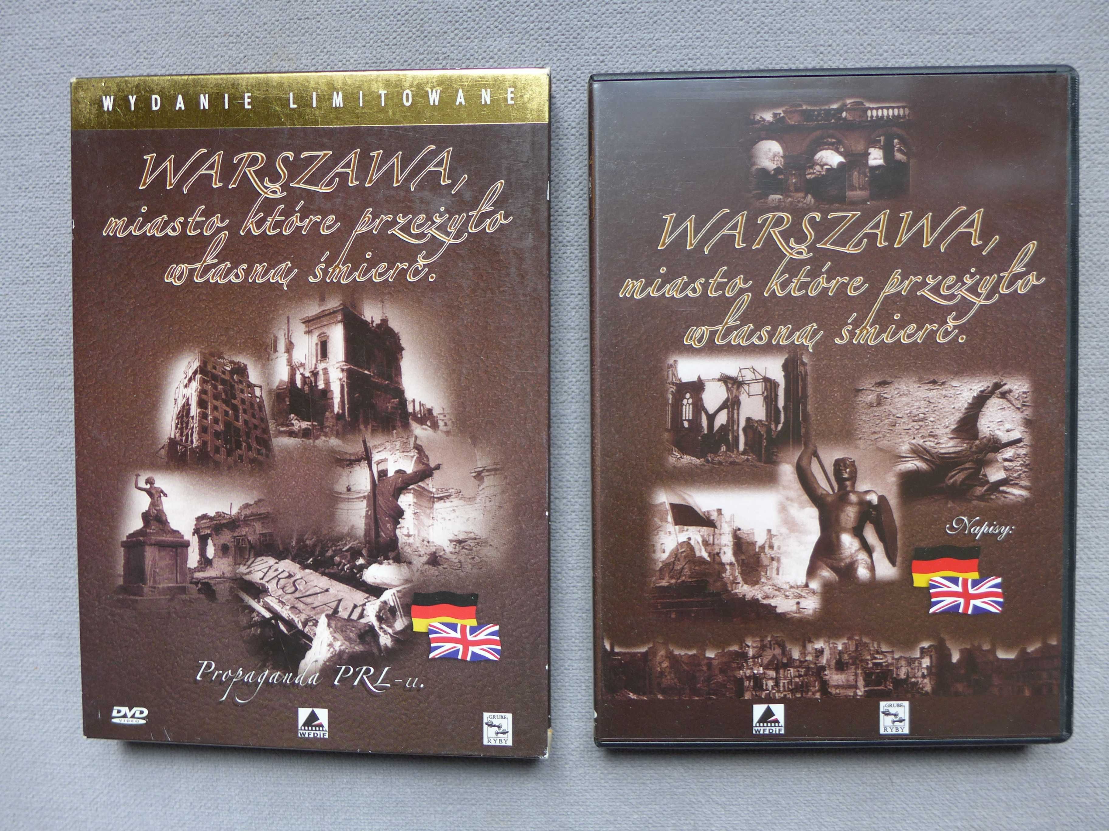 PŁYTA DVD "Warszawa miasto które przeżyło własną śmierć" historia PRL