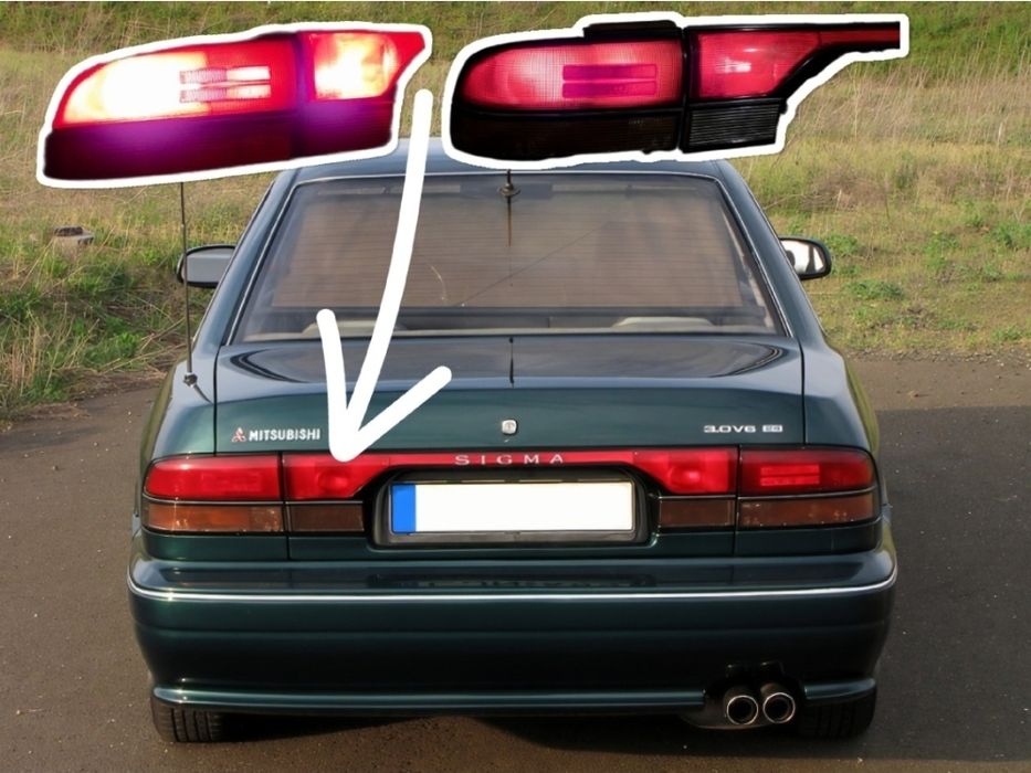 Tuning Mitsubishi Sigma blenda tył tuning