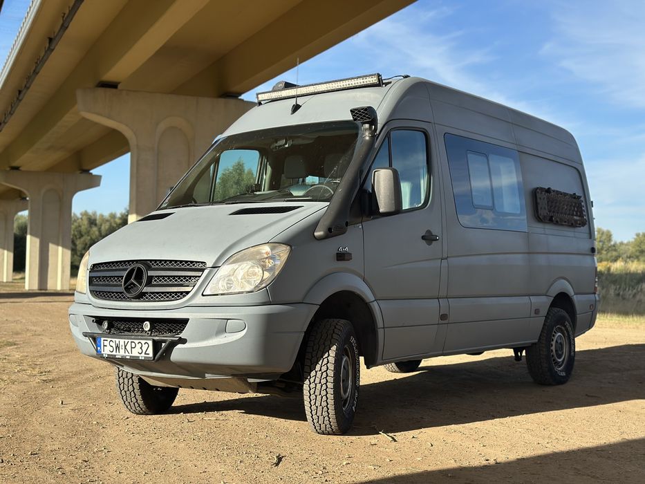 Mercedes Sprinter W906 4x4 „Renegade”, wyprawowy kampervan campervan