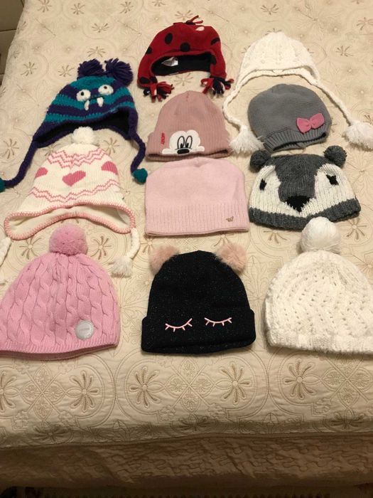 шапки дівчинці 4-8 років зима осінь рейма нм зара