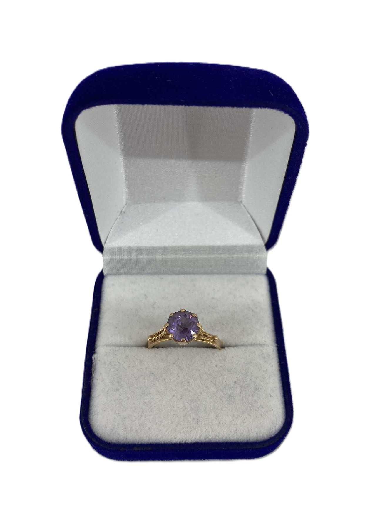 Śliczny Złoty PIERŚCIONEK 585 3.44G