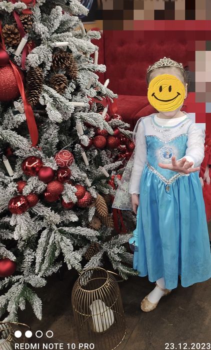 Платье нарядное, новогоднее, Эльза и Анна, холодное сердце