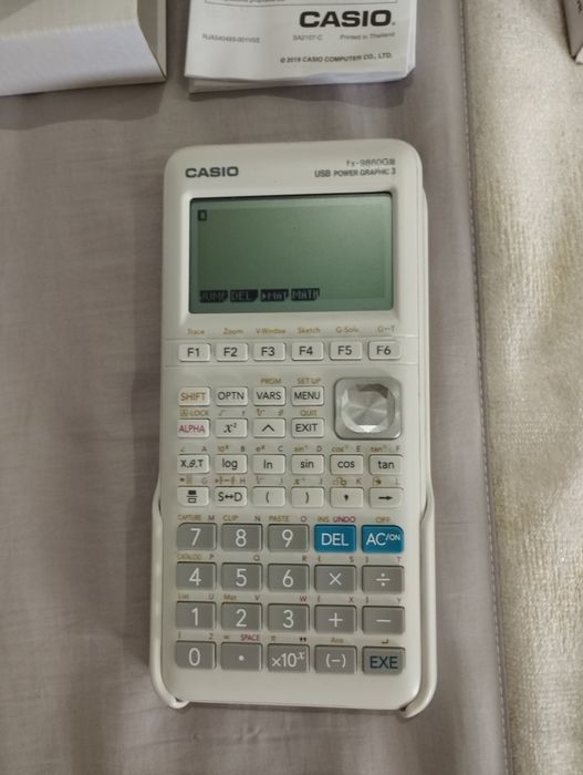 Calculadora gráfica casio fx-9860 GIII