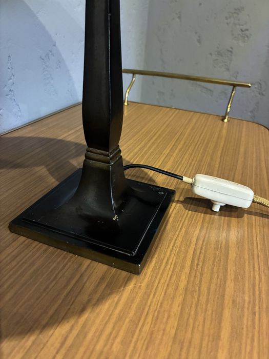 Lampa gabinetowa brąz lata 20