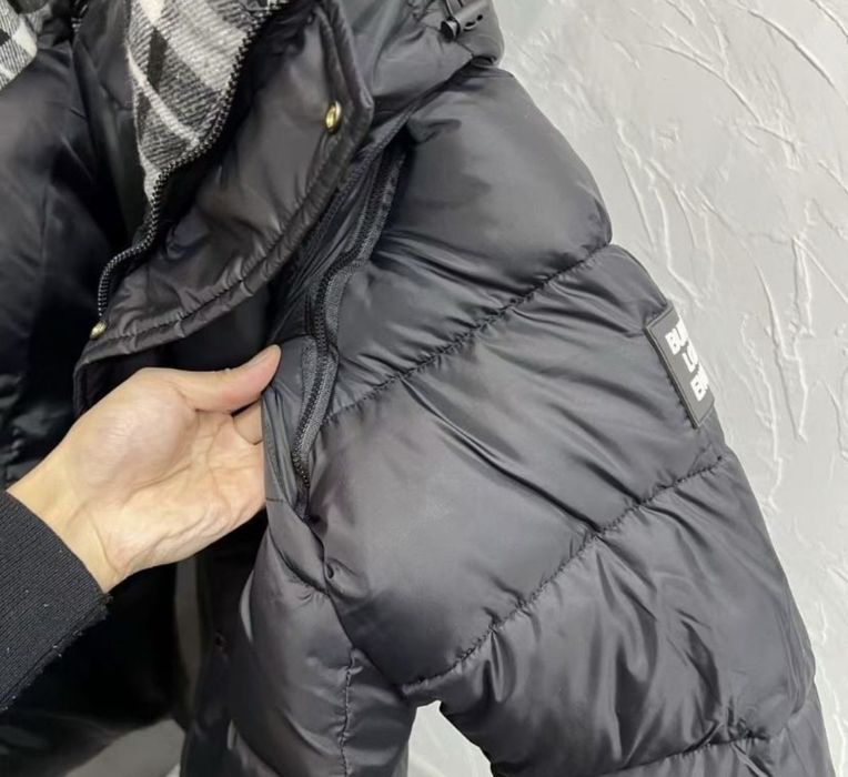 Пуховик Burberry/Пуховик барбері/Пуховик-жилетка Burberry/барбери