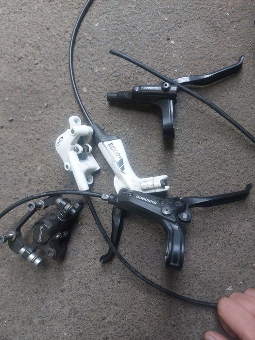 Гідравлічна ручка, кліпер, тормоза, гідролінія