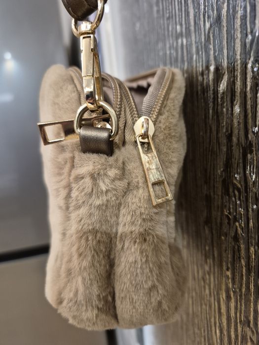 Torebka damska beżowa