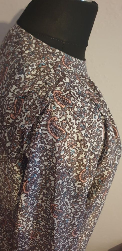 Dereta London L XL bluzka damska jak jedwab