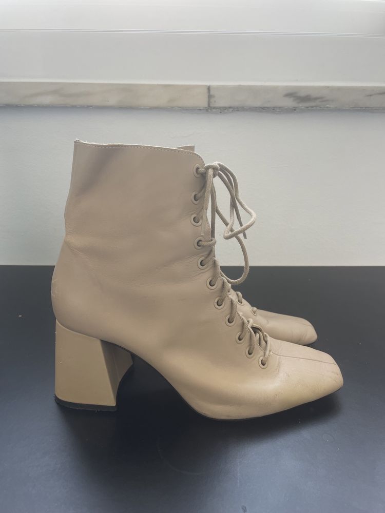 Botins tacão Zara