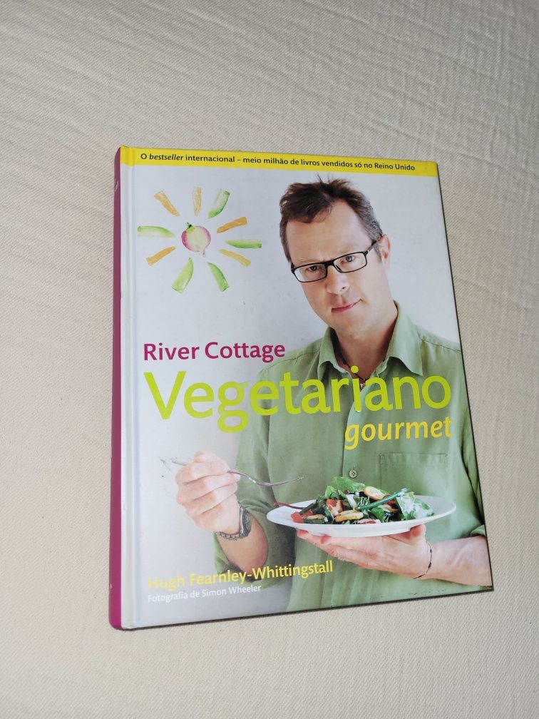 Livro cozinha Gourmet vegetariana - River Cottage