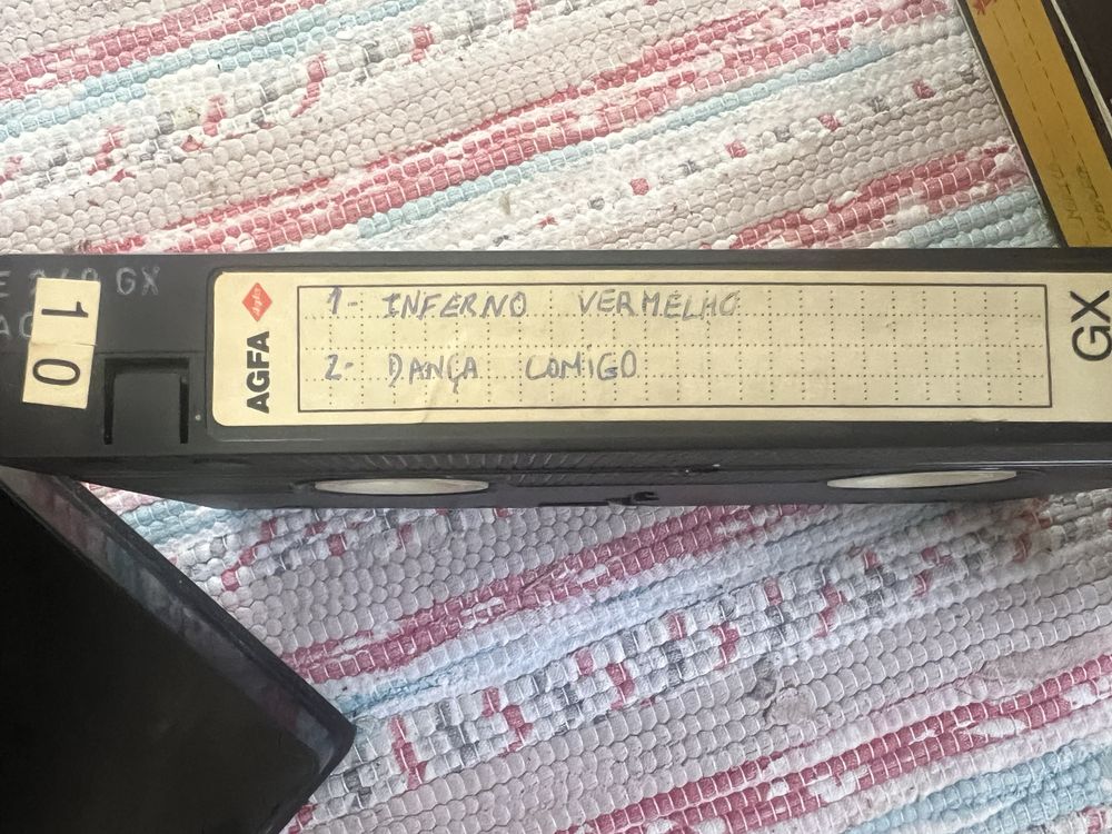 VHS variados (infantis e adulto)