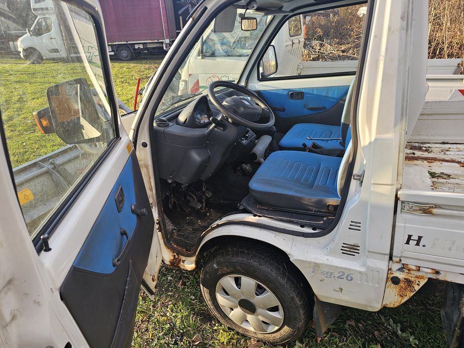 Piaggio porter 4x4 pfau multicar unimog ladog traktor pług sniezny