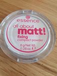 Essence all about matt fixing compact powder
