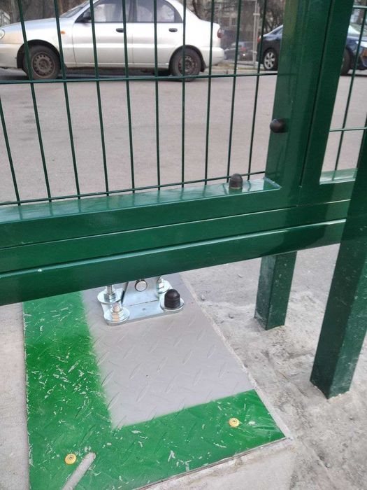 Європаркан 3D.Огорожа з сітки.коричнева зелена сіра. парк сад дім азс