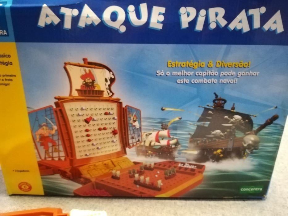 Jogo Batalha Naval Ataque pirata