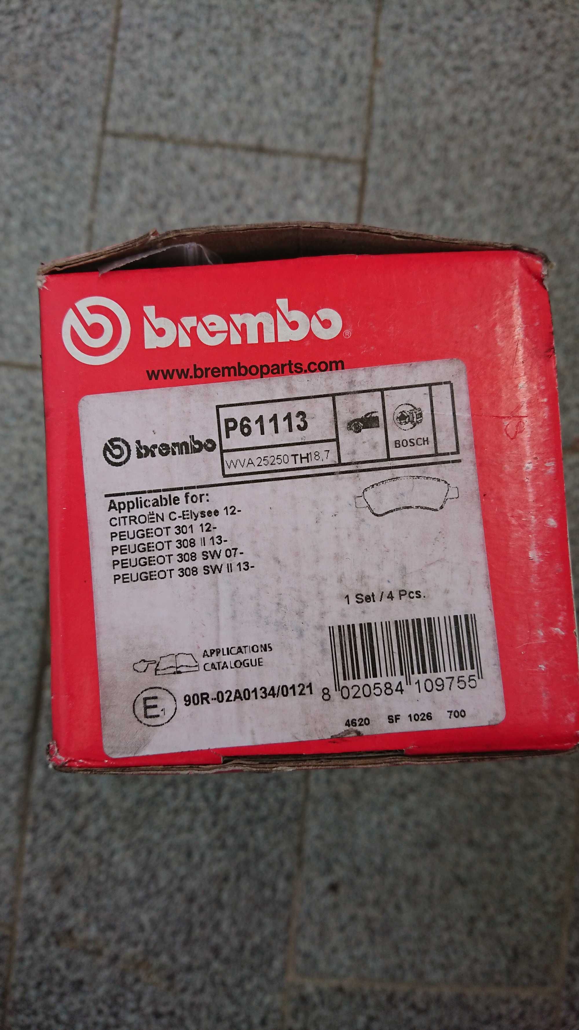 Travões brembo peugeot /citroen