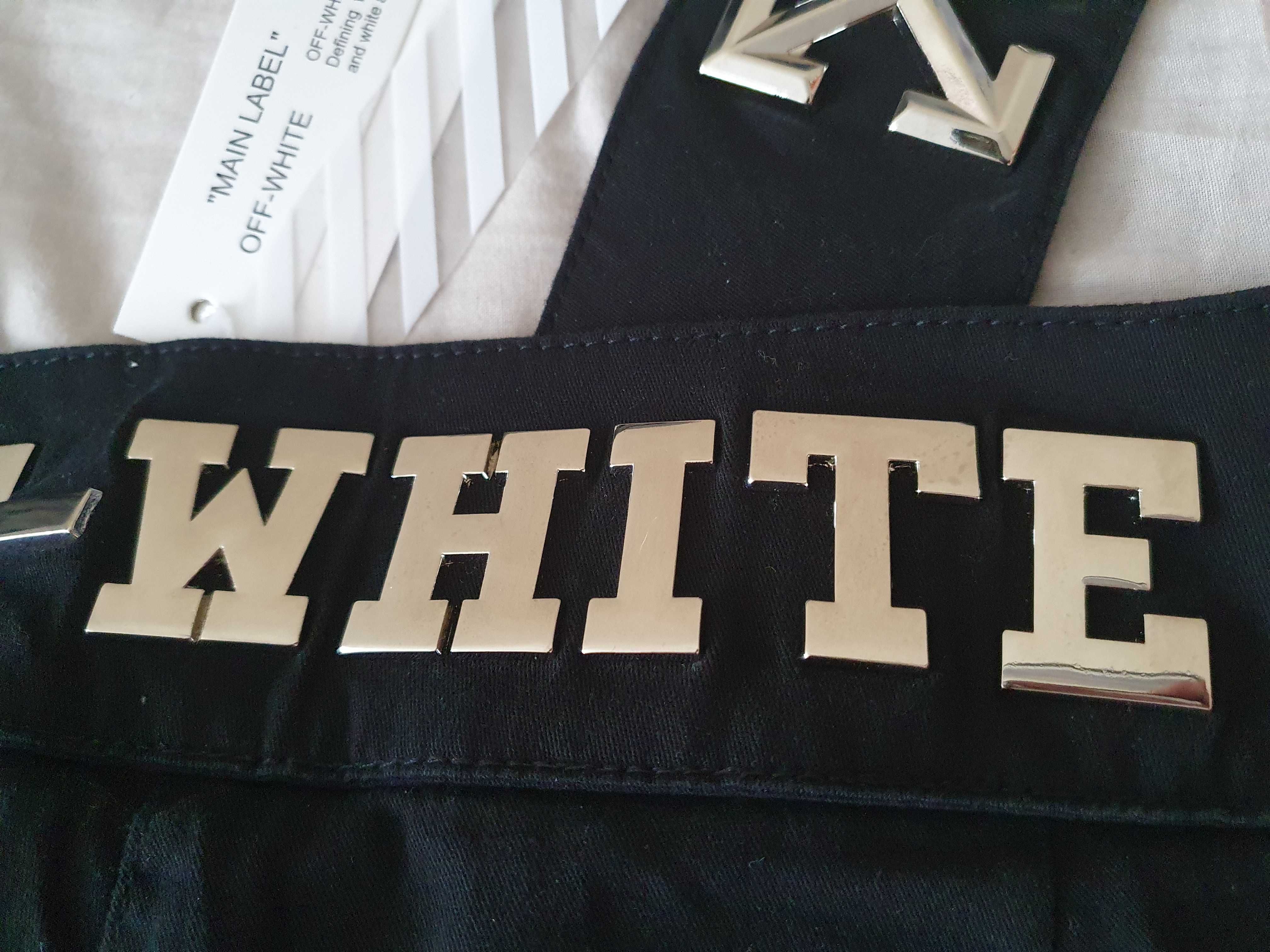 NOWE joggery spodnie damskie Off-White 29 blaszka logo super na prezen