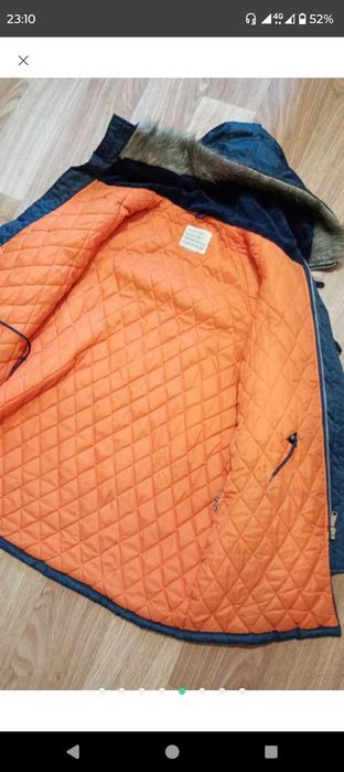 Вінтажна Парка N3-B легкоутеплена Made in Korea по типу альфа