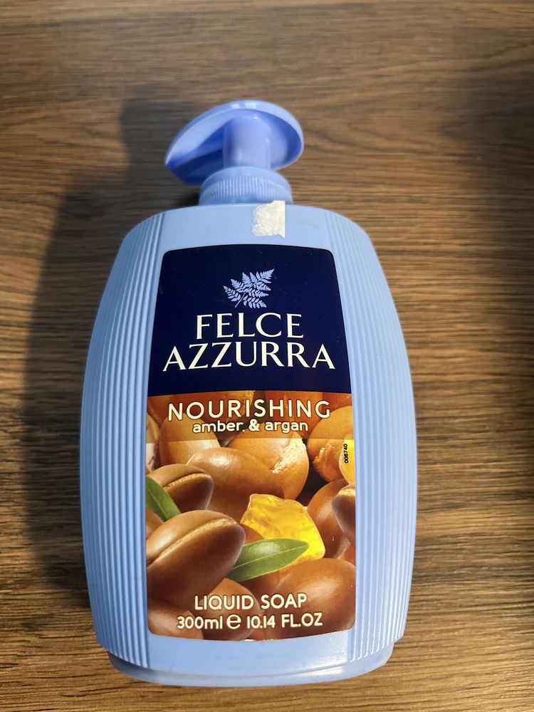 Felce Azzurra Nutriente Mydło w Płynie Ambra Argan 300ml