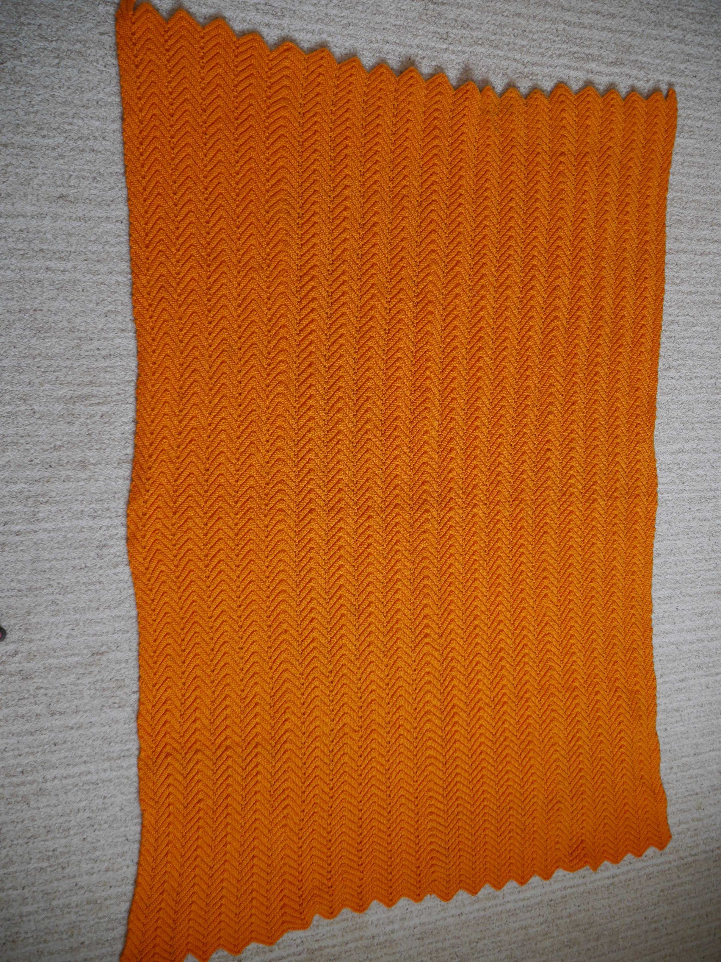 Покривало-одіяло-плед як в*язане 205х140 . Вага 3 кг Hand made