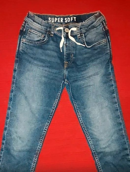 Calças ganga Super Soft H&M 7/8anos