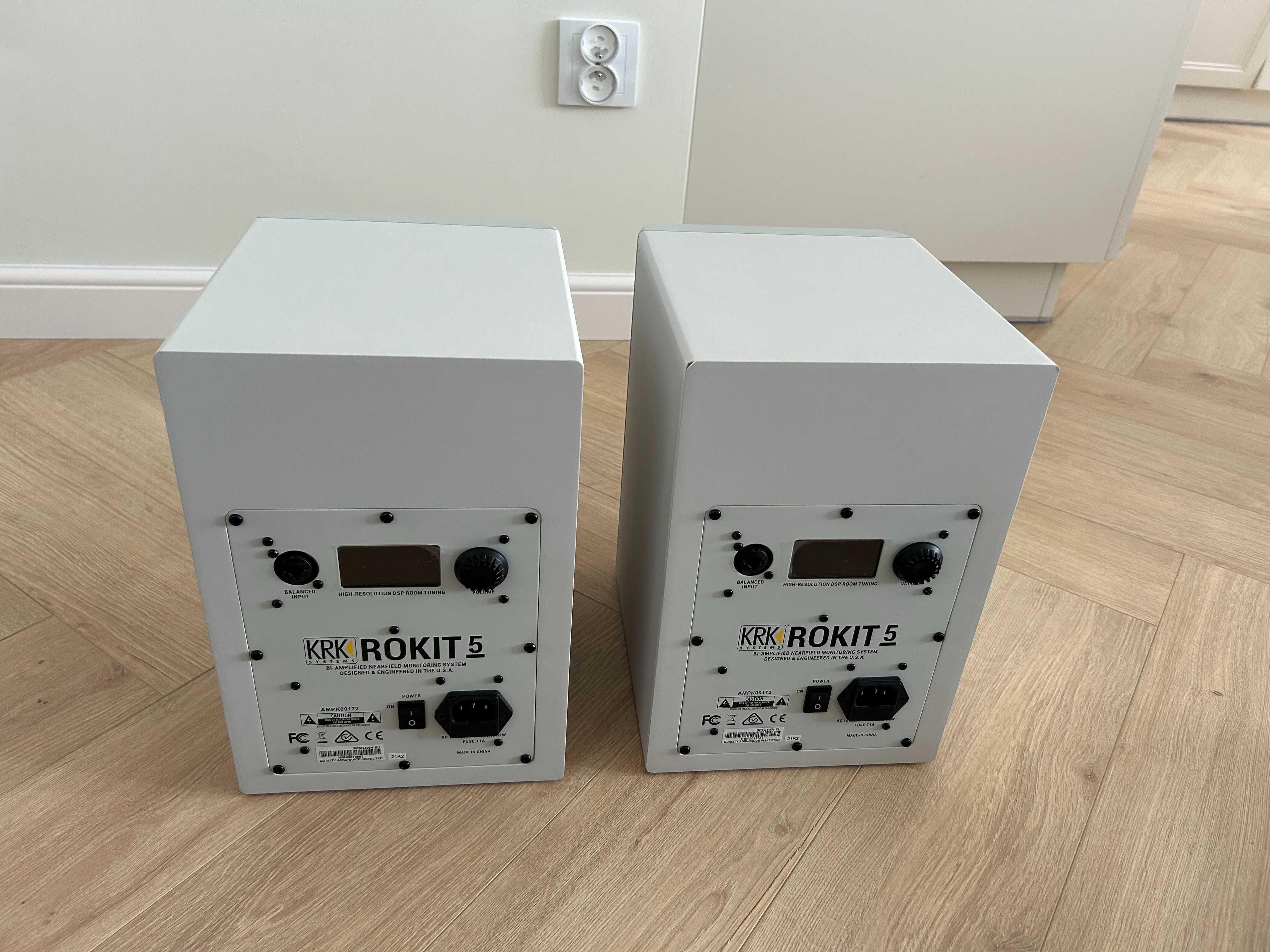 Monitory studyjne KRK Rokit 5 G4 białe (para)