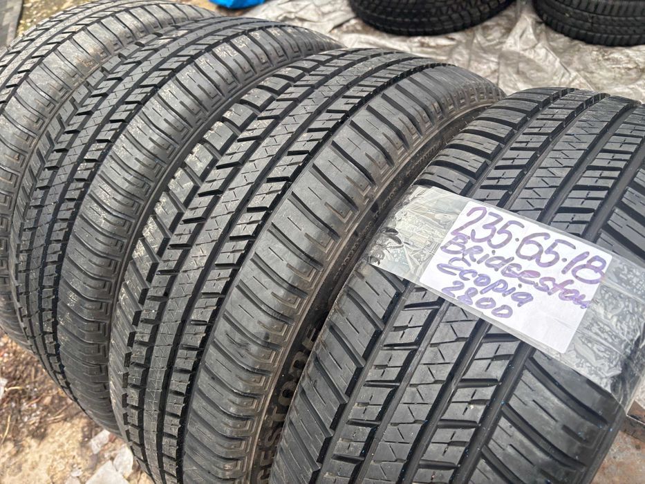 235-65-R18 BRIDGESTONE ECOPIA комплект 4 штуки резины GERMANY 2022