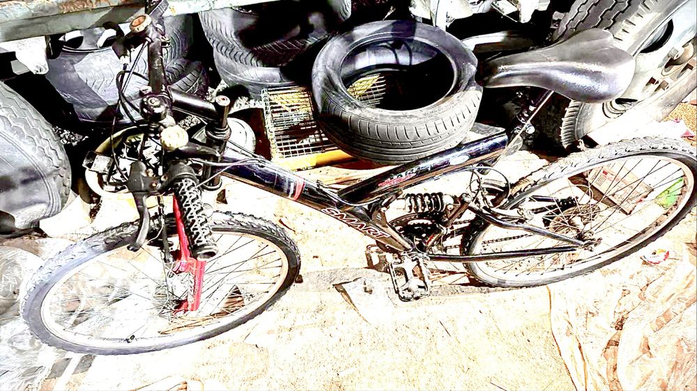 Rower górski na sprężynach