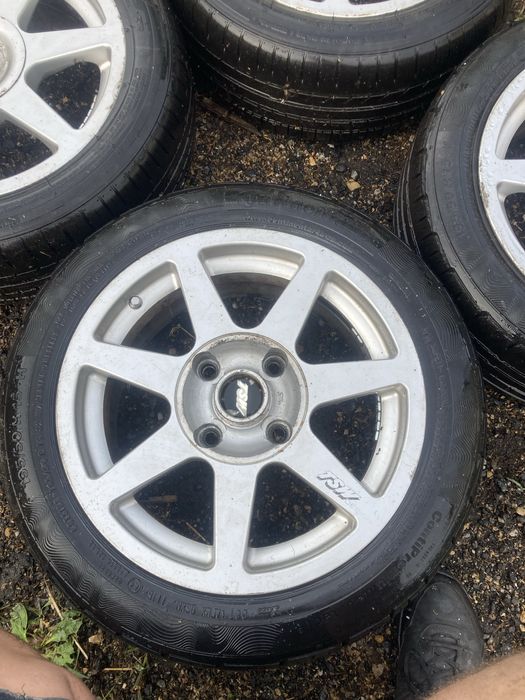 Alufelgi TSW EVO 15 4x114.3 + opony