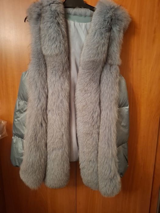 Kamizelka z futrem