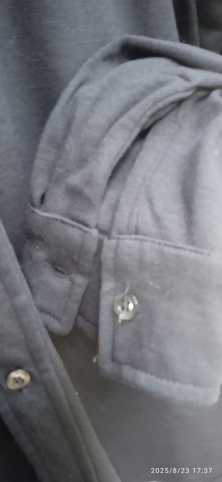 Рубашка-батник, чёрная "Hugo Boss"