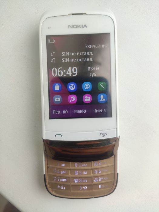 Nokia C2-03 аккумулятор BL-5C зарядка На запчасти или восстановление.