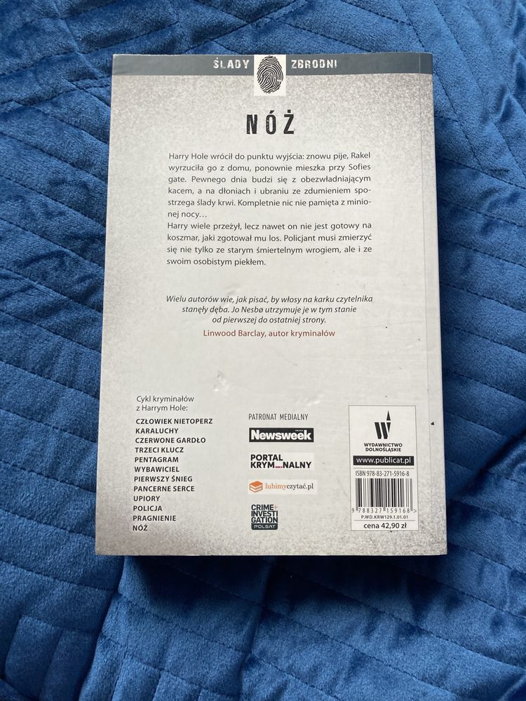 Książka Jo Nesbo Nóż