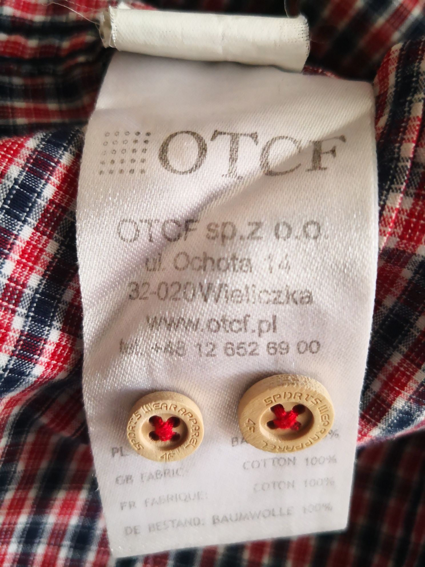 Koszula męska S, 4F Casual slim fit, piękna
