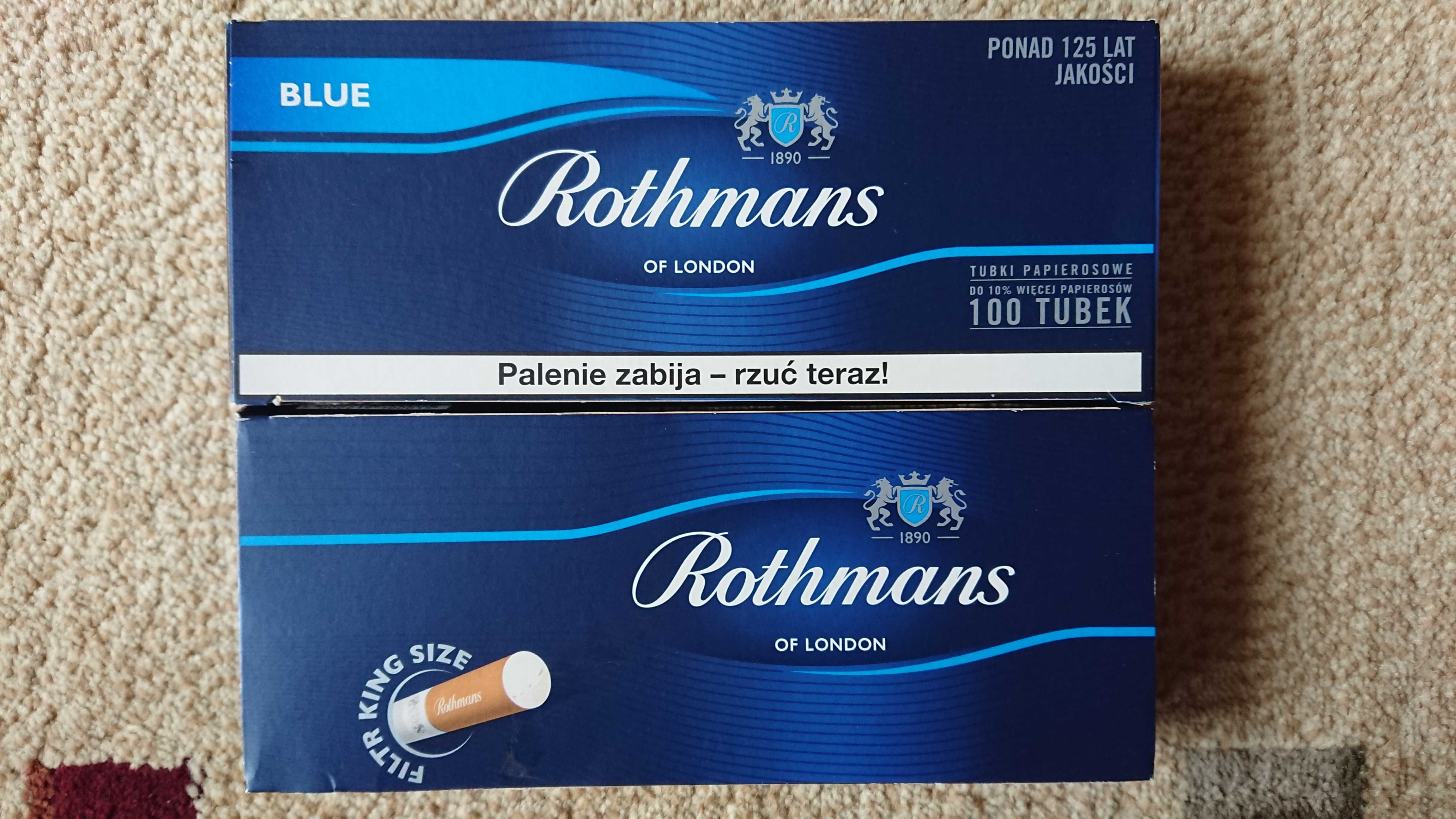 Gilzy Rothmans Blue 2 x 100 sztuk