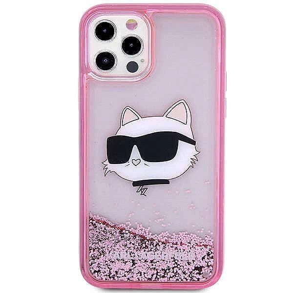 Etui Karl Lagerfeld Glitter Choupette Head na iPhone 12 / iPhone 12 Pr