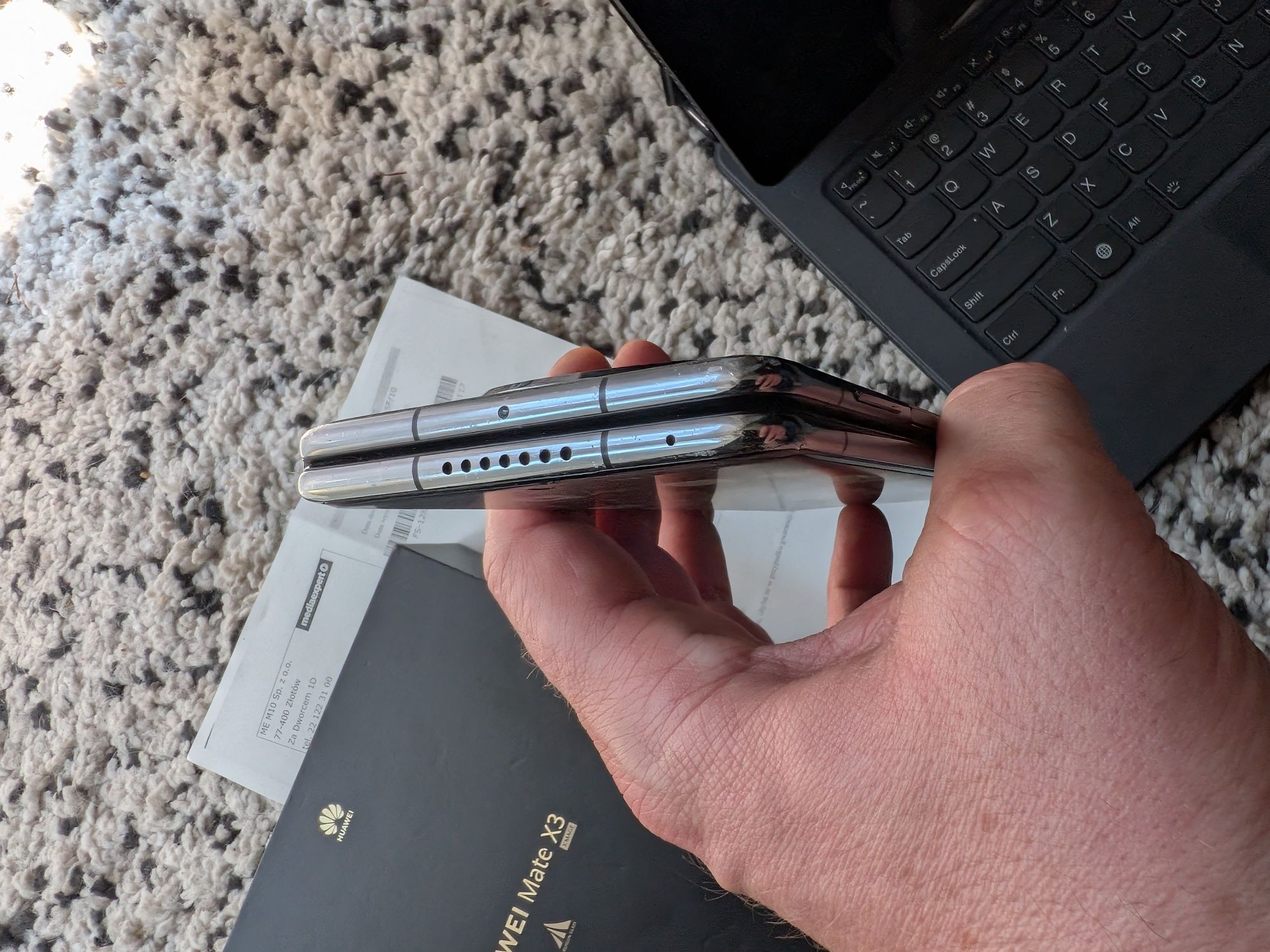 Huawei mate x3 używany na gwarancji