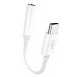 Dudao adapter audio przejściówka do słuchawek z USB Typ C na mini jack