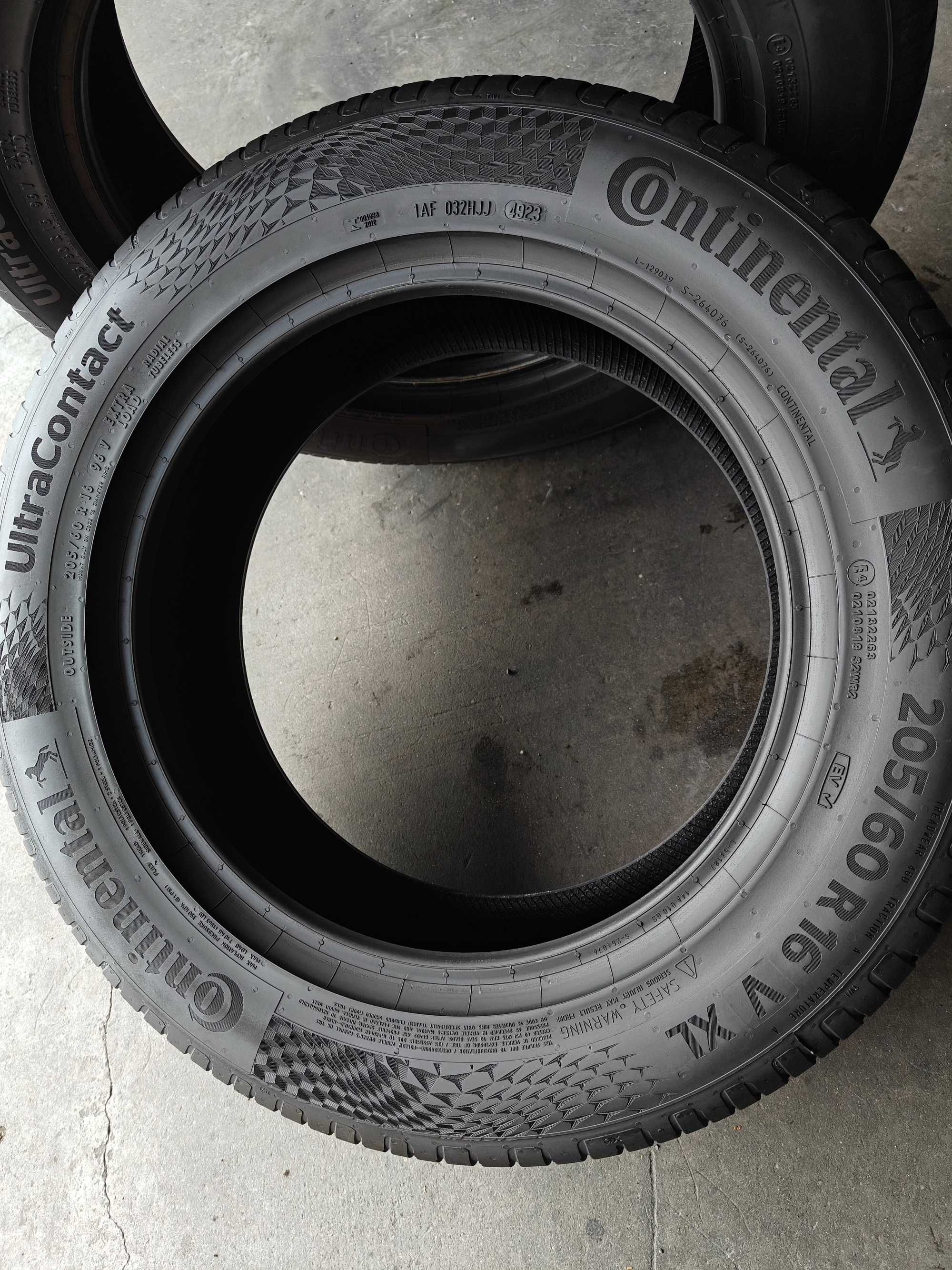 R16 205 60 шини літні Continental Ultra Contact made Portugal