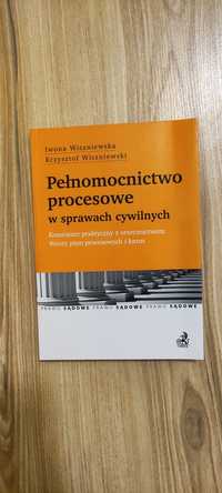 Książka "Pełnomocnictwo procesowe w sprawach cywilnych" Wiszniewski