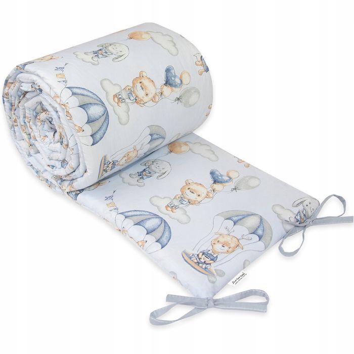 Ochraniacz 210X30 Do Łóżeczka 140X70 Super Jakość!