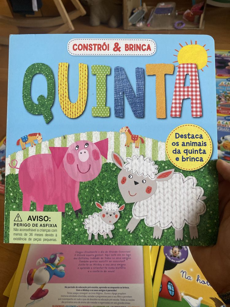 Livro Quinta, recomendado a partir dos 3 anos