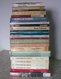 Isaac Asimov - 25 livros - venda individual