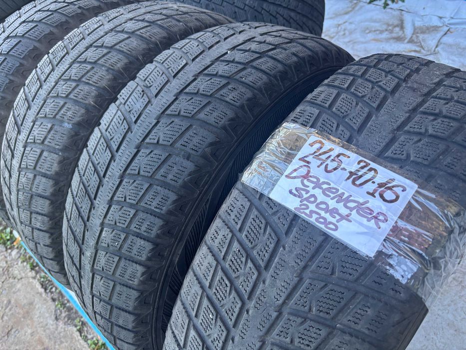 245-70-R16 DEFENDER SPORT=4 штуки всесезонной резины GERMANY 2022