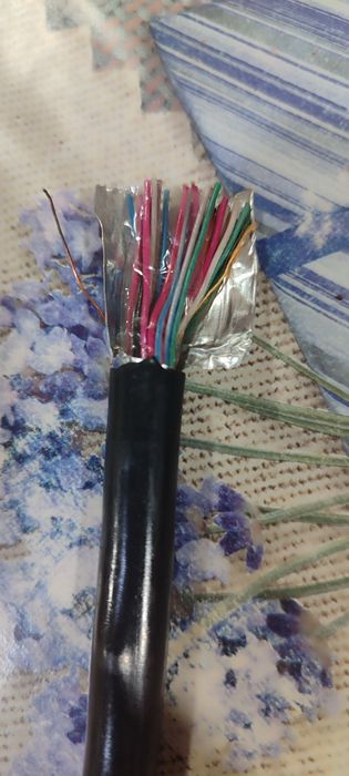 Телефонний кабель, 30 жил, алюмінієвий екран